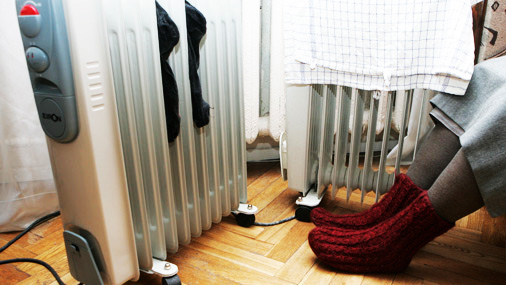 Практически все дома Латвии отключены от отопления